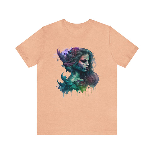 Beauty of the Deep - Short Sleeve Tee Heather Peach